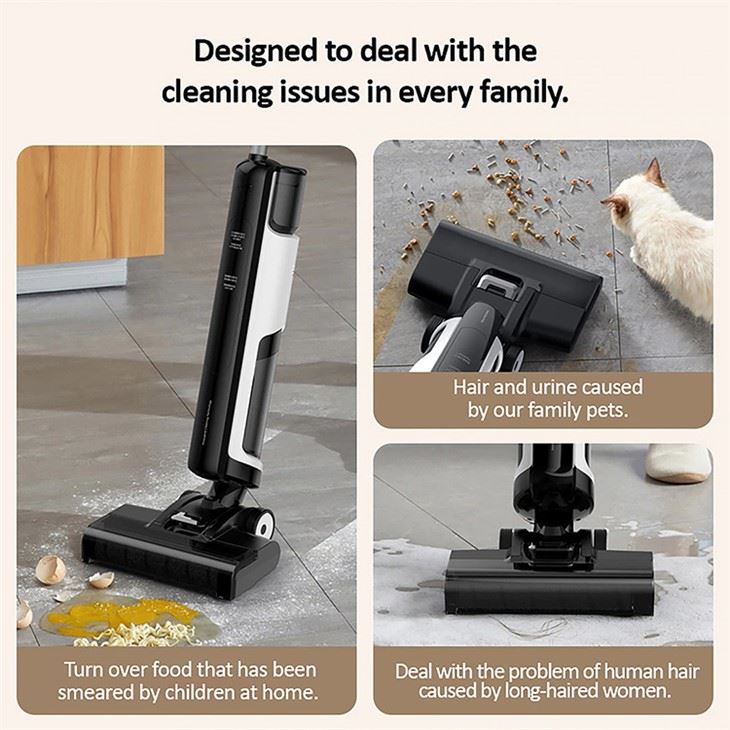 floor Scrubber, vacuuming and mopping machine